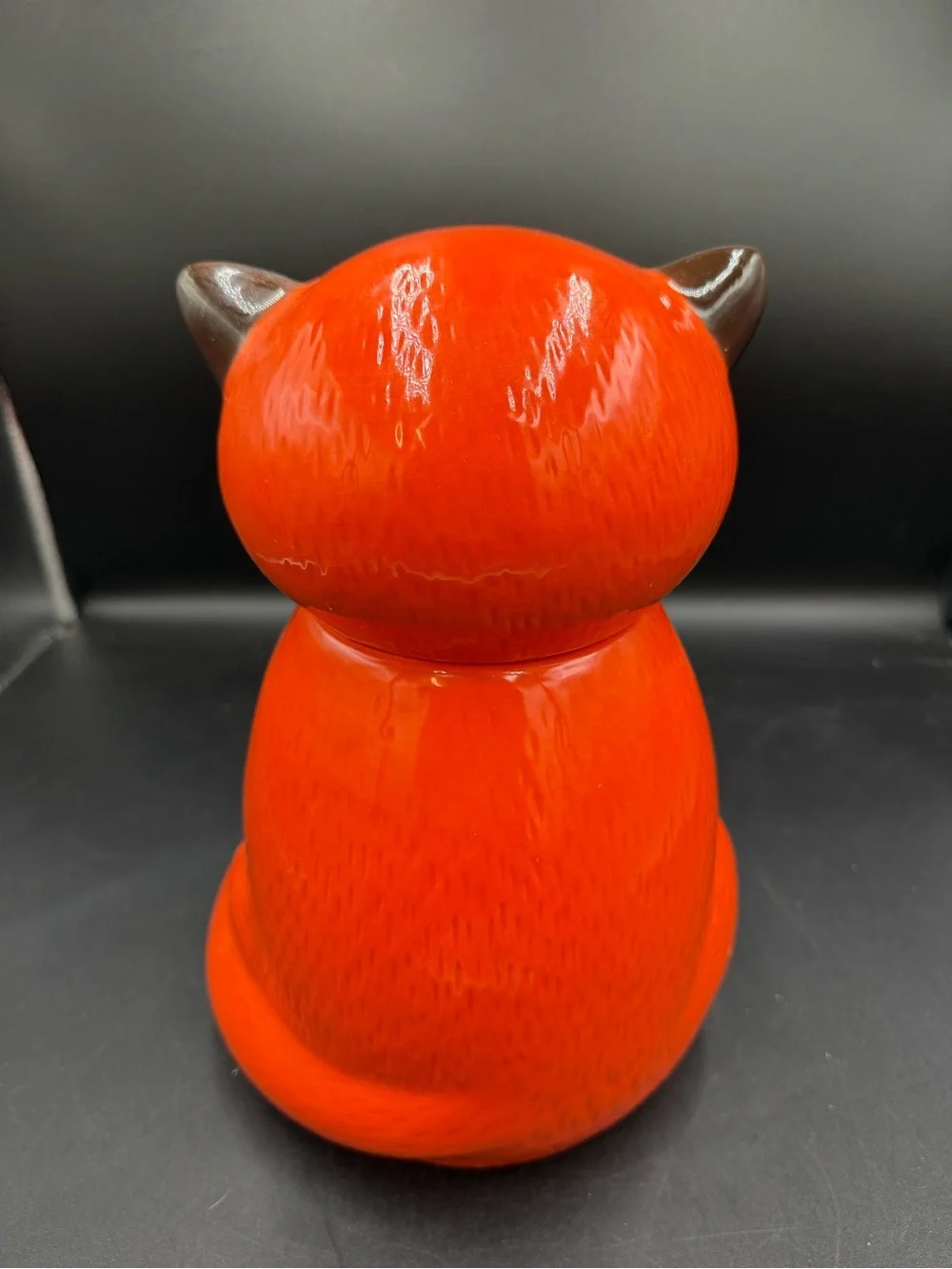 World Market Fox Cookie Jar! Great Condition & Hard To Find. Beautiful 11